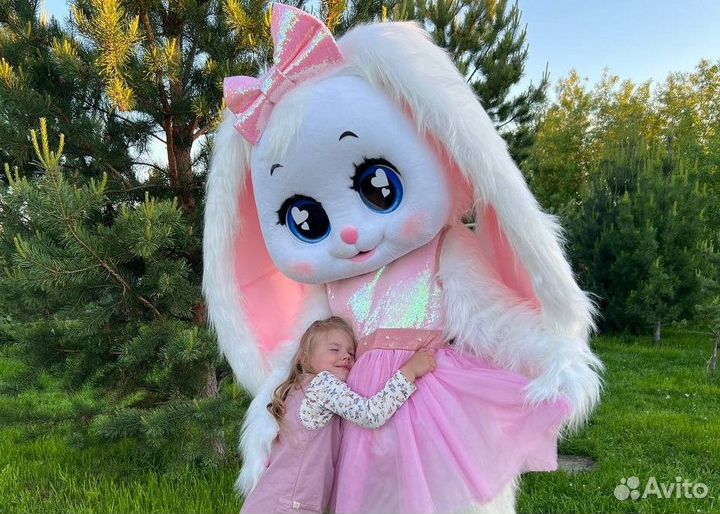 Аниматоры. Ростовой зайка на праздник