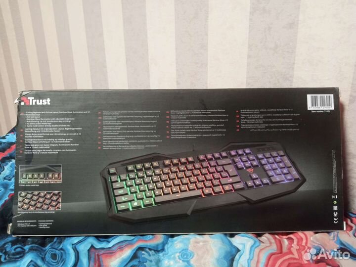 Игровая клавиатура мембранная