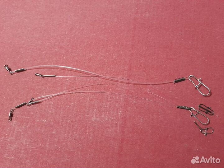 Поводки из раменской струны и флюорокарбона