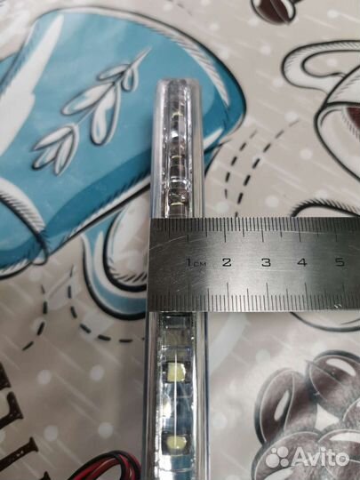 Ходовые огни 12V 8 диодов