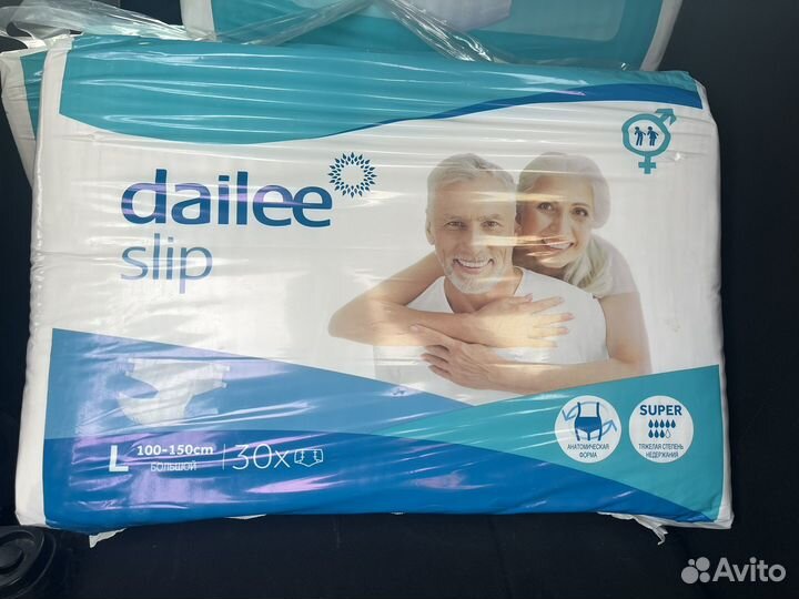 Подгузники для взрослых seni размер L(3) 100-150