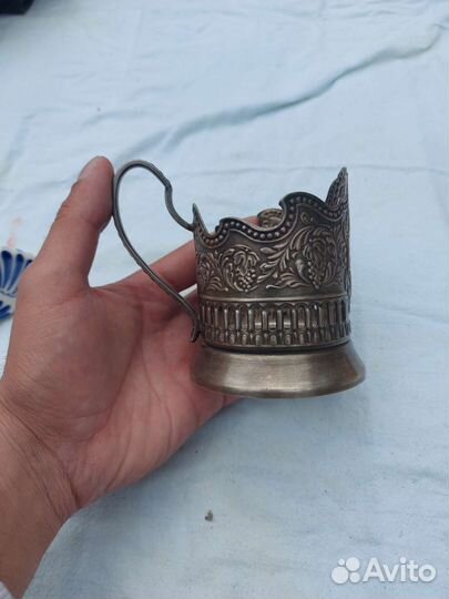 Подстаканник советский 1958 год