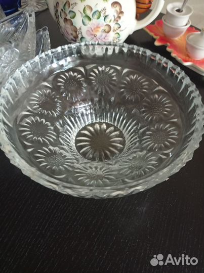Салатники ваза для фруктов и другое хрусталь