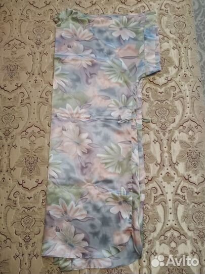 Халат кимоно шелковый на запах