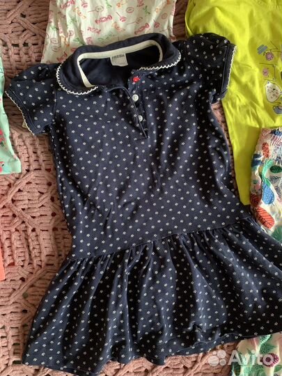 Пакет одежды летней на девочку 110 см