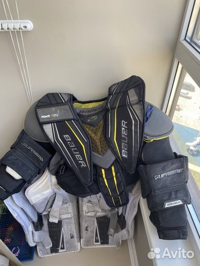 Вратарский нагрудник bauer 2 s pro sr