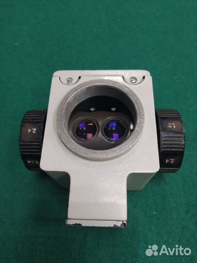 Микроскоп мбс-9, блок с барабаном