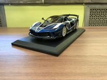Bburago 1:18 - Ferrari FXX K EVO #27 Blue