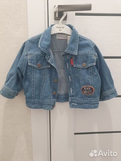 Джинсовка для девочки 74-80