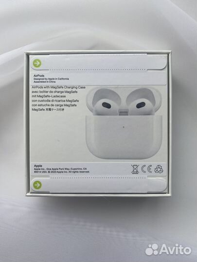 Беспроводные наушники airpods 3