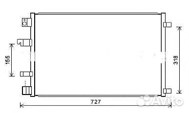 Nissan Qashqai Радиатор