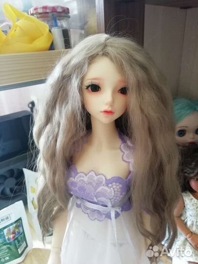 Парик для bjd куклы