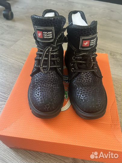 Ботинки для девочки 34 осенние