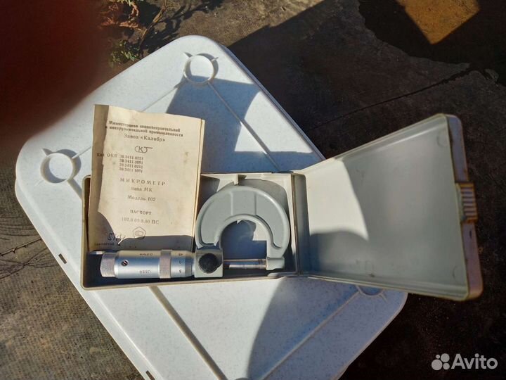 Микрометр из СССР
