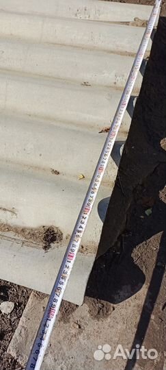 Шифер волновой бу