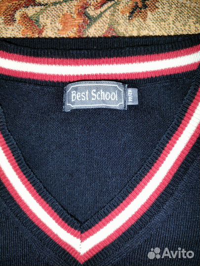 Жилет школьный для девочки