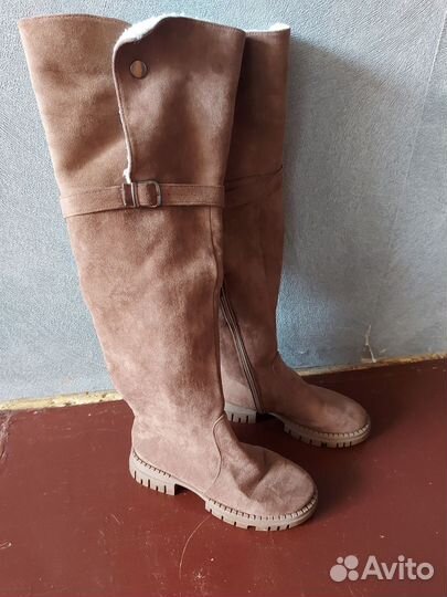 Сапоги ботфорты