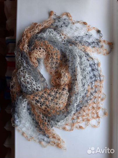 Шаль, косынка, платок ручная работа