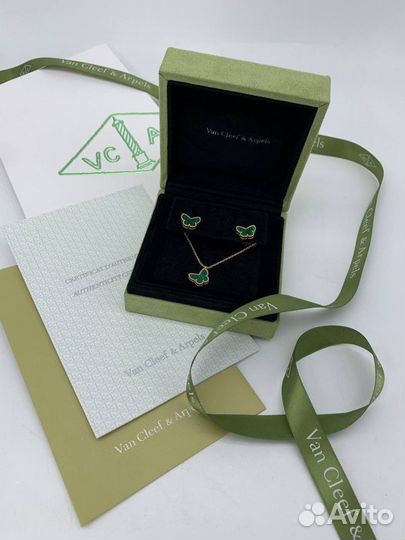 Серьги van cleef