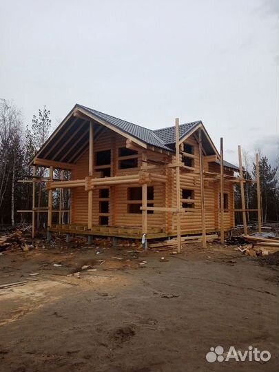 Готовый сруб бани 6х3