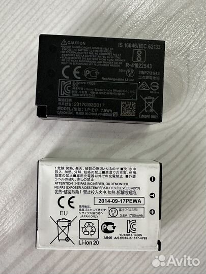 Акб Olympus, Canon, Fujifilm