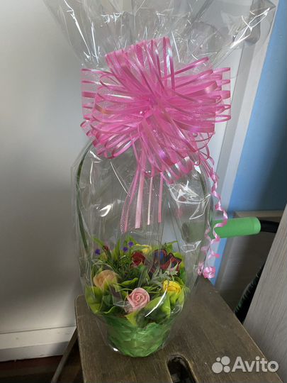 Букет цветов из мыла