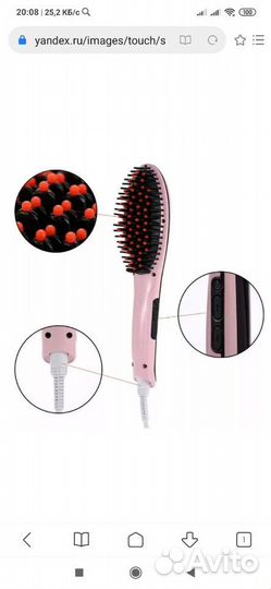 Расческа выпрямитель волос