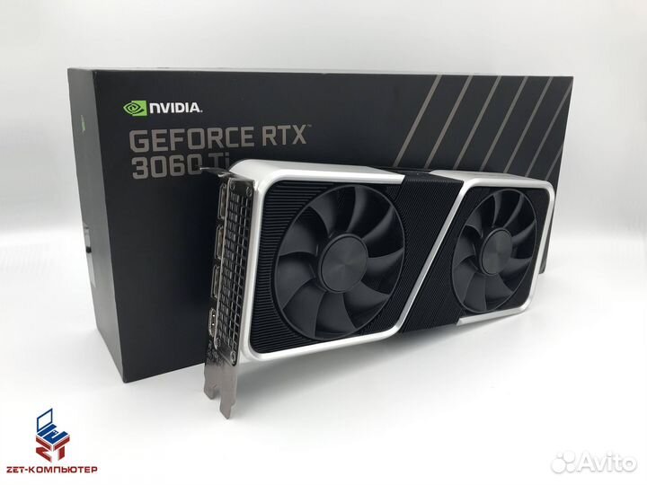 Видеокарта RTX 3060 Ti Founders Edition гарантия