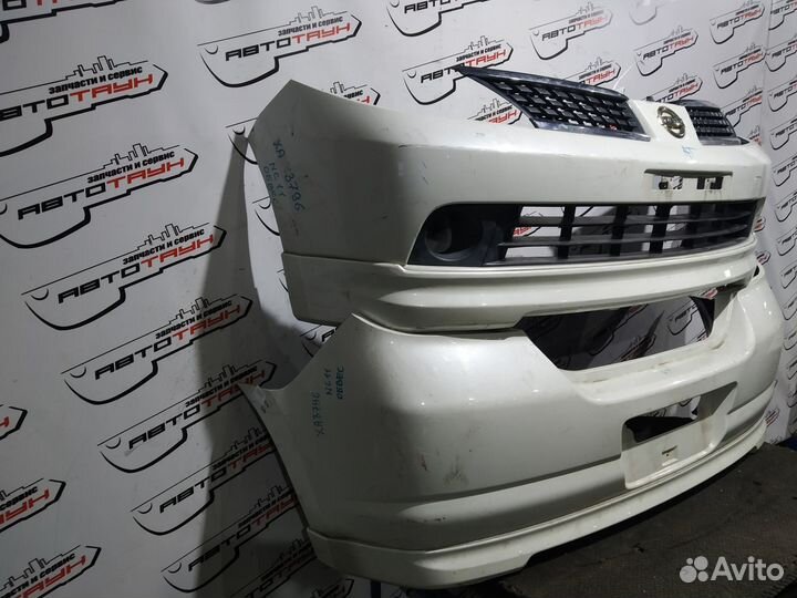 Обвес nissan tiida C11 JC11 NC11 tuning белый, QX1