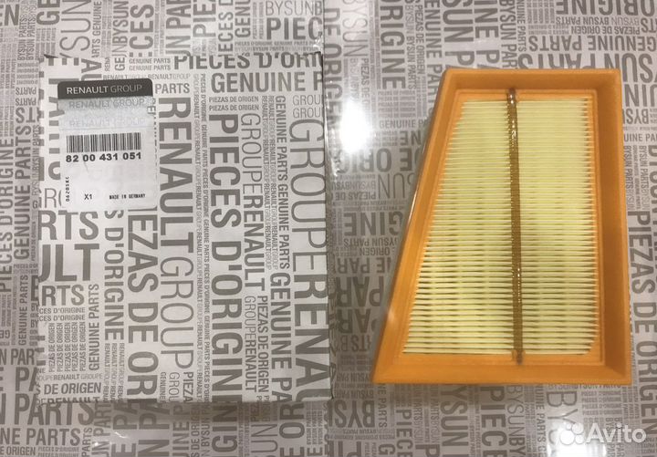 Воздушный фильтр Рено Ларгус Дастер Сандеро Степве