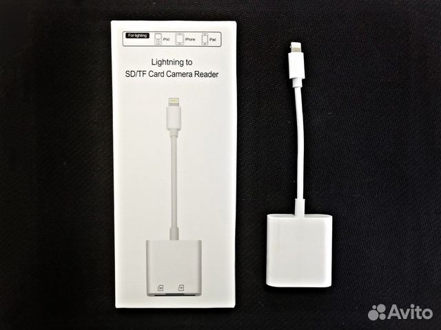 Переходник под SD и MicroSD для iPhone