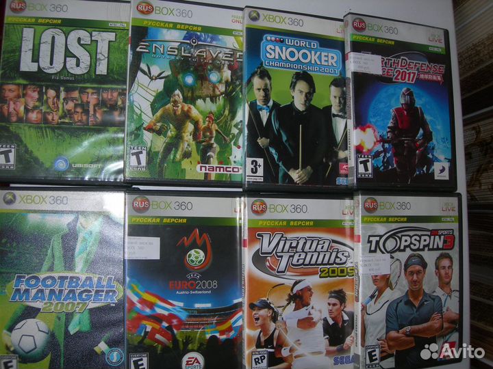 Новые диски для X-Box 360