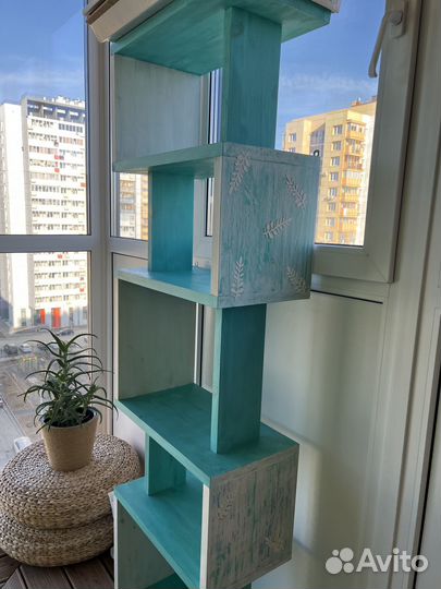 Полка настенная деревянная