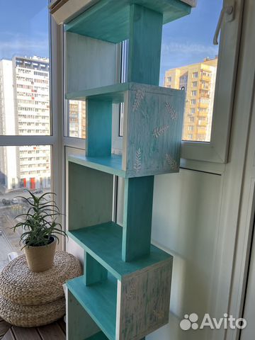 Полка настенная деревянная