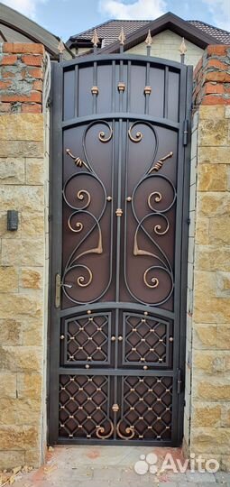 Кованые ворота