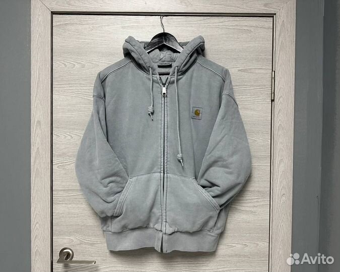 Зип-худи Carhartt WIP Vista Gray