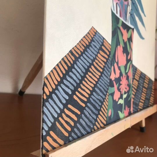 Картина 40х40 масло холст живопись