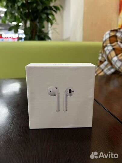 Беспроводные наушники apple airpods 2