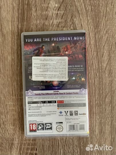 Nintendo Switch Saints Row IV: Re-Elected