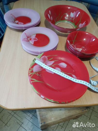 Красивые тарелки Архидея французские