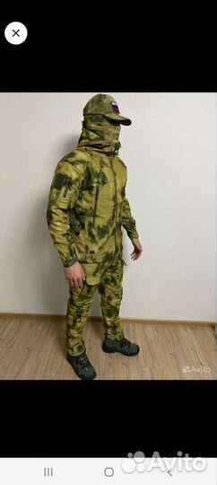 Костюм softshell горка мох мультикам олива