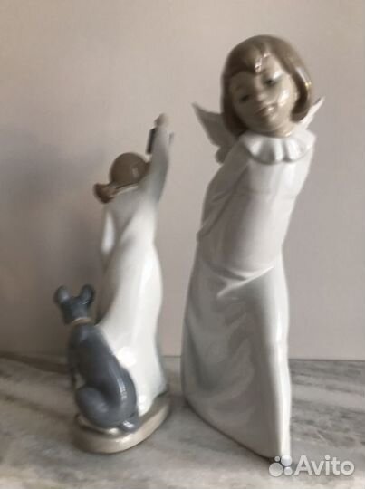 Любопытный ангел Lladro
