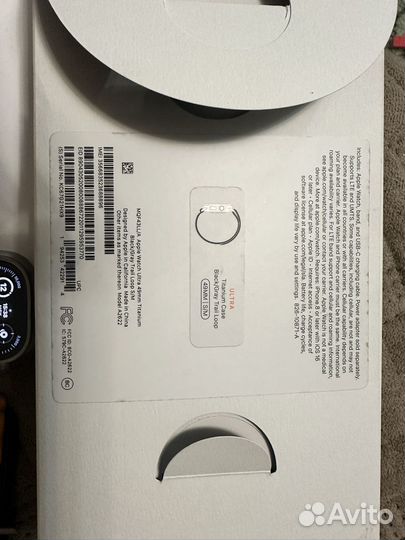 Apple Watch Ultra 49mm Titanium Black/Gray Trail
