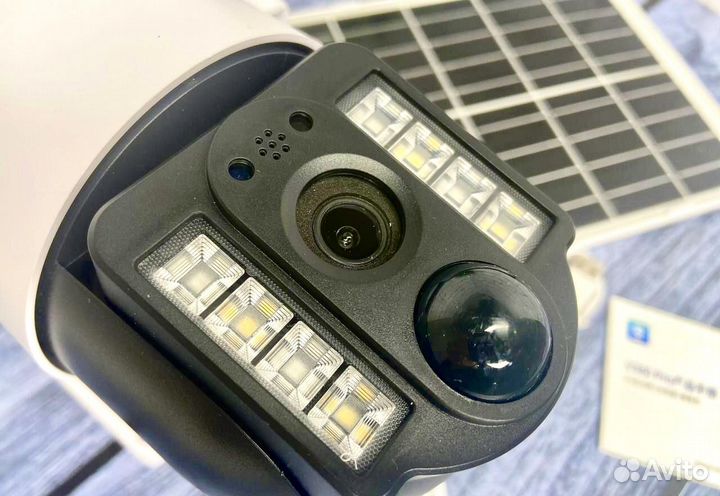 Уличная видеокамера на солнечной батарее