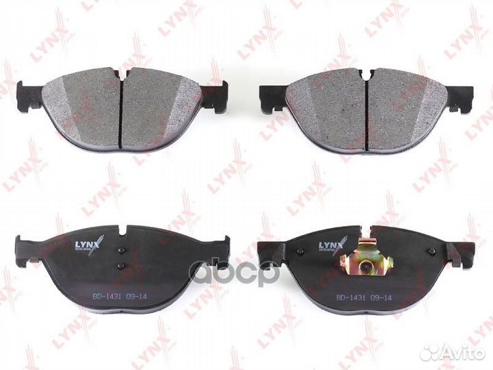 Колодки тормозные дисковые перед ;BMW 5 F10/F11