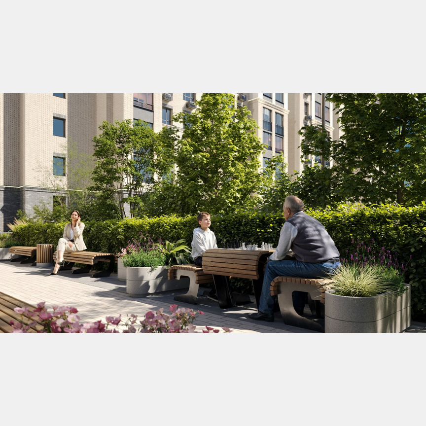 2-к. квартира, 53,8 м², 5/15 эт.