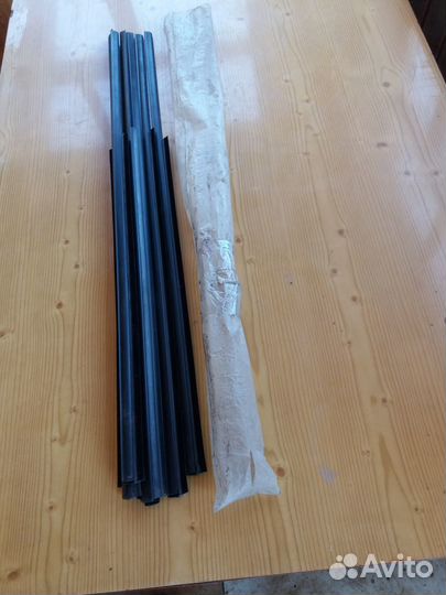 Комплект молдингов на двери ваз 2106