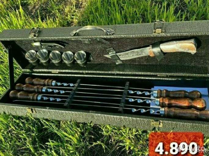 Шашлычный набор шампуров