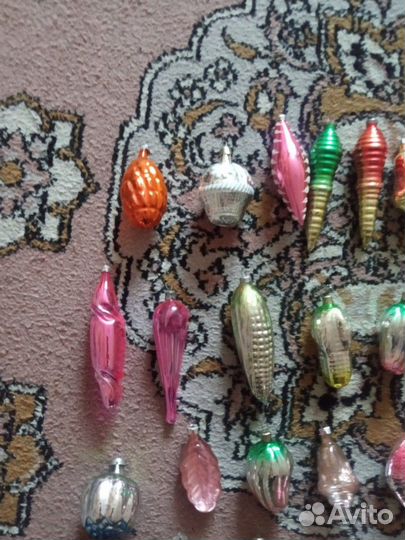 Ёлочные игрушки СССР