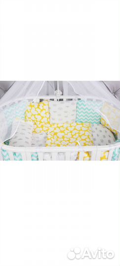 Бортики в кроватку новые